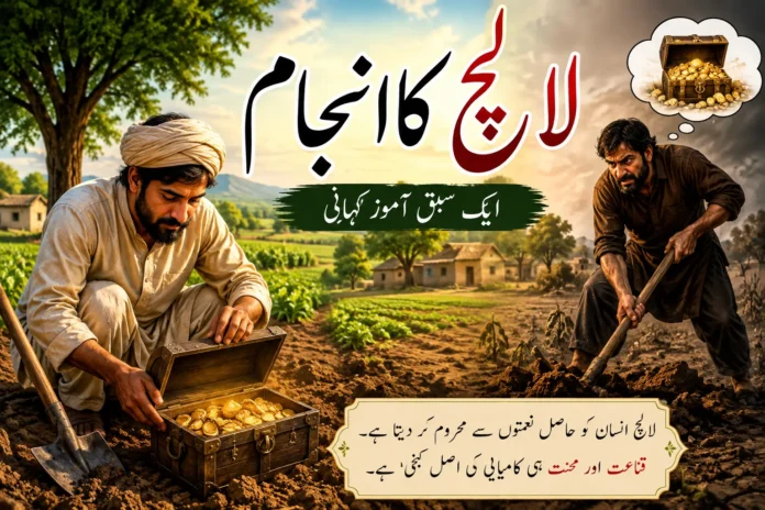 لالچ کا انجام — سبق آموز اردو کہانی Urdu Moral Story لالچ کا انجام — سبق آموز اردو کہانی Urdu Moral Story